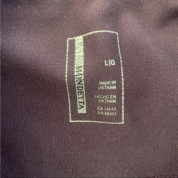 Mondetta Womens Active Legging High Waisted Yoga - Size L - Purple - Picture 3 of 12